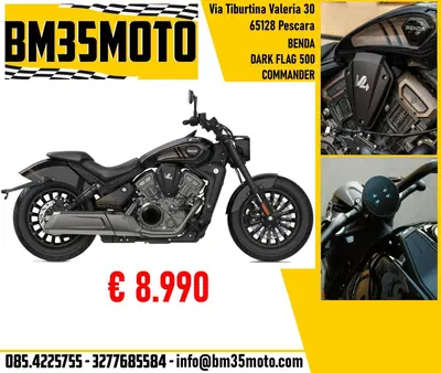 Benda Motorcycles Dark Flag 500 Commander (2026) nuova