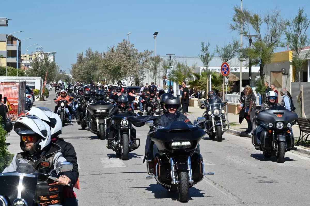 15.000 Harley-Davidson a Senigallia per l’European Spring Rally (30)