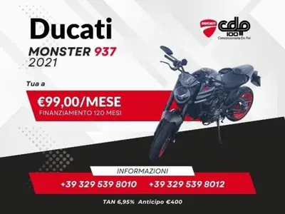 Ducati Monster 937 (2021 - 25) usata