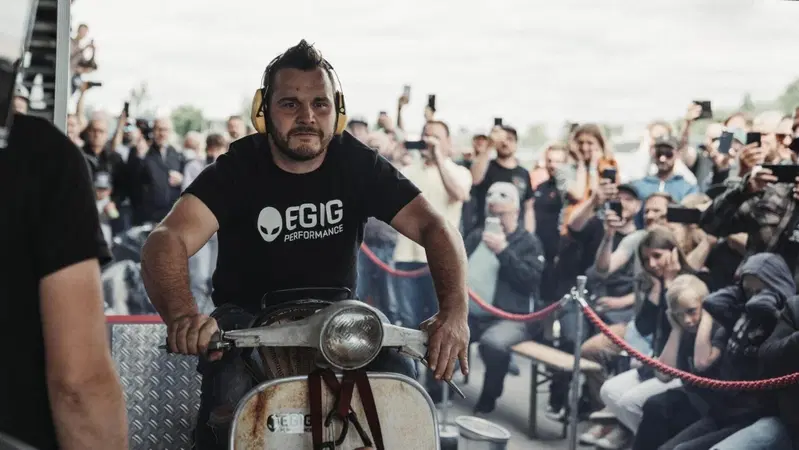 La Vespa pi&ugrave; potente l'ha fatta un cuoco altoatesino