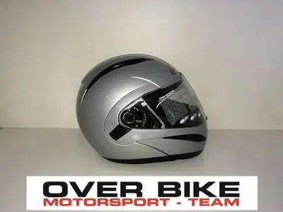 Casco Vemar Dual VXD Evo Modulare Silver Taglia S