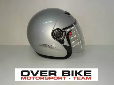 Casco Shark S400 Fusion Jet Silver Taglia XS Shark Helmets