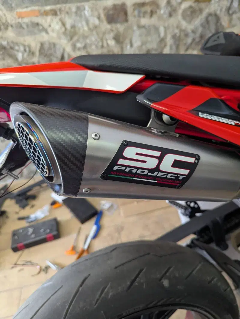 Scarico Ducati Hypermotard 698 SC Project SC-Project Exhaust (2)