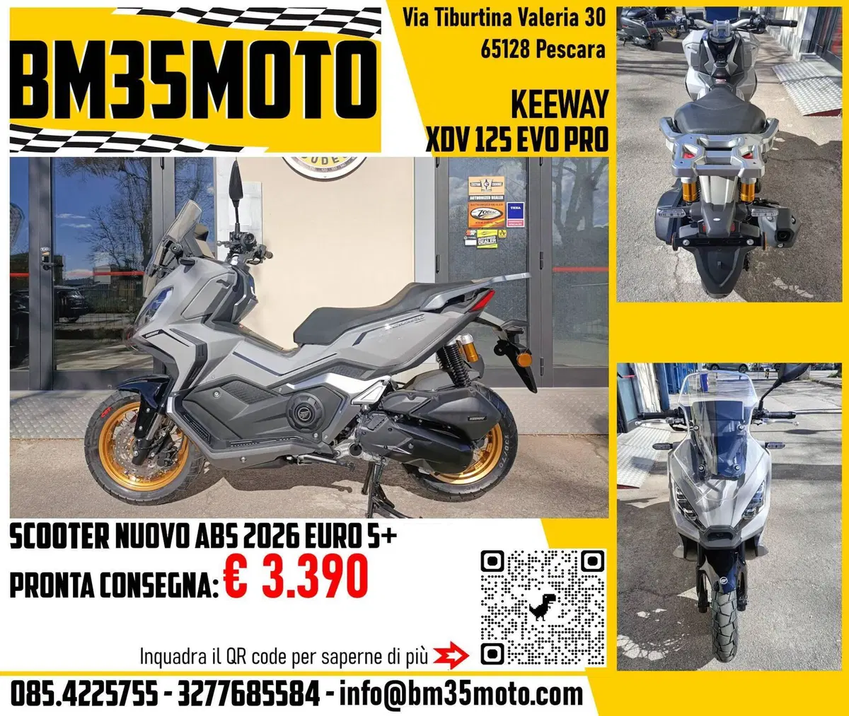 Keeway Motor XDV 125 EVO PRO (2025 - 26)