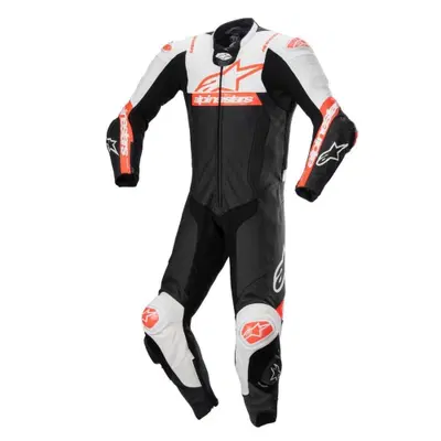 Tuta moto pelle Alpinestars MISSILE V2 WARD 1PC Ne