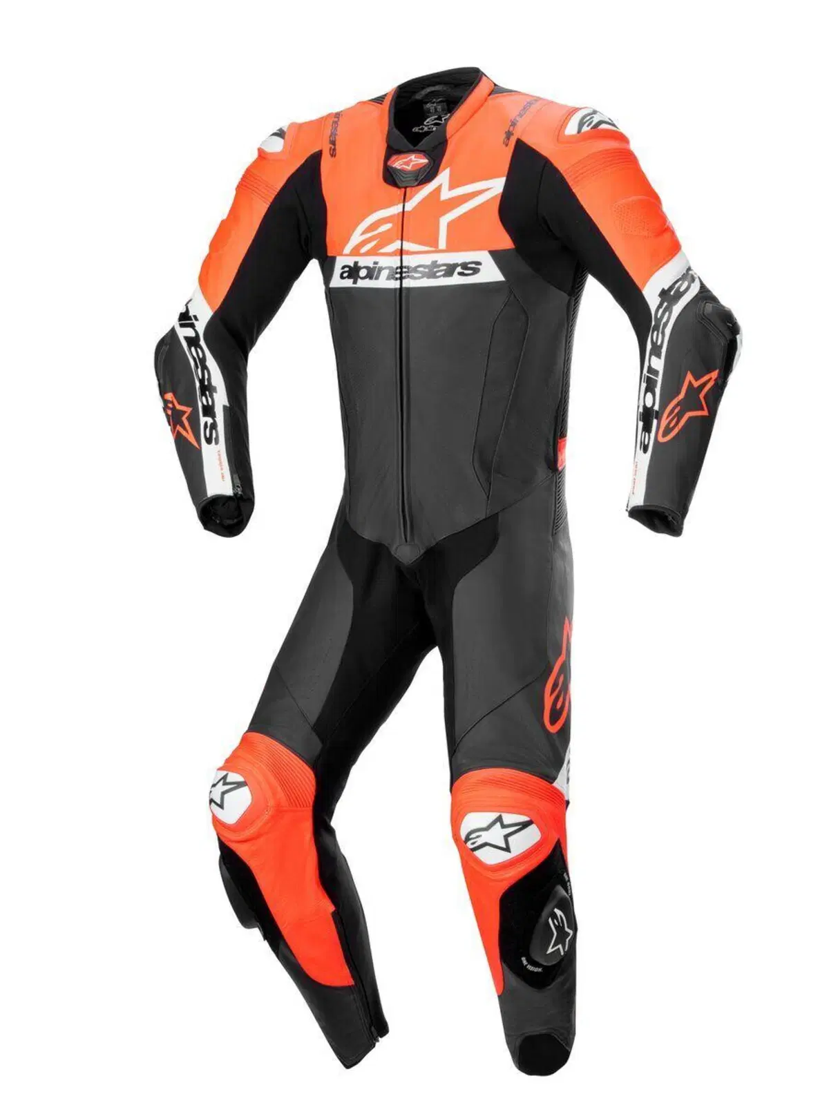 Tuta moto pelle Alpinestars MISSILE V2 WARD 1PC Ne