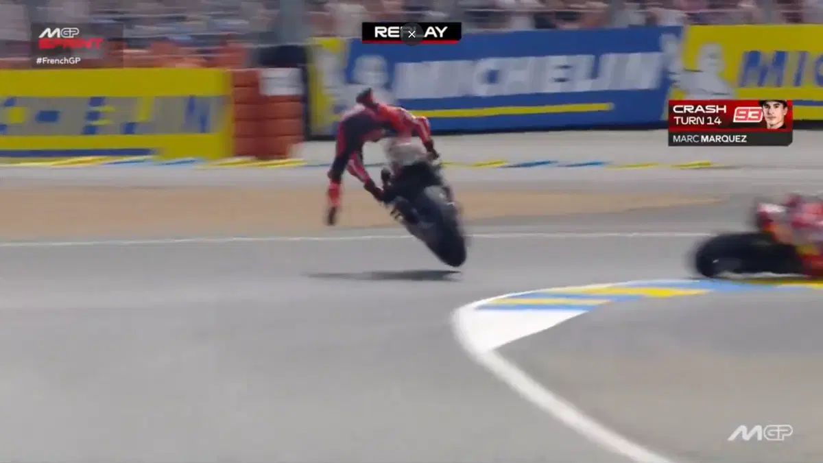 MotoGP 2026. GP di Francia. Partenza capolavoro, Jorge Martín vince la Sprint, poi Bagnaia-Bezzecchi, highside per Marc Márquez [CLASSIFICA e VIDEO]