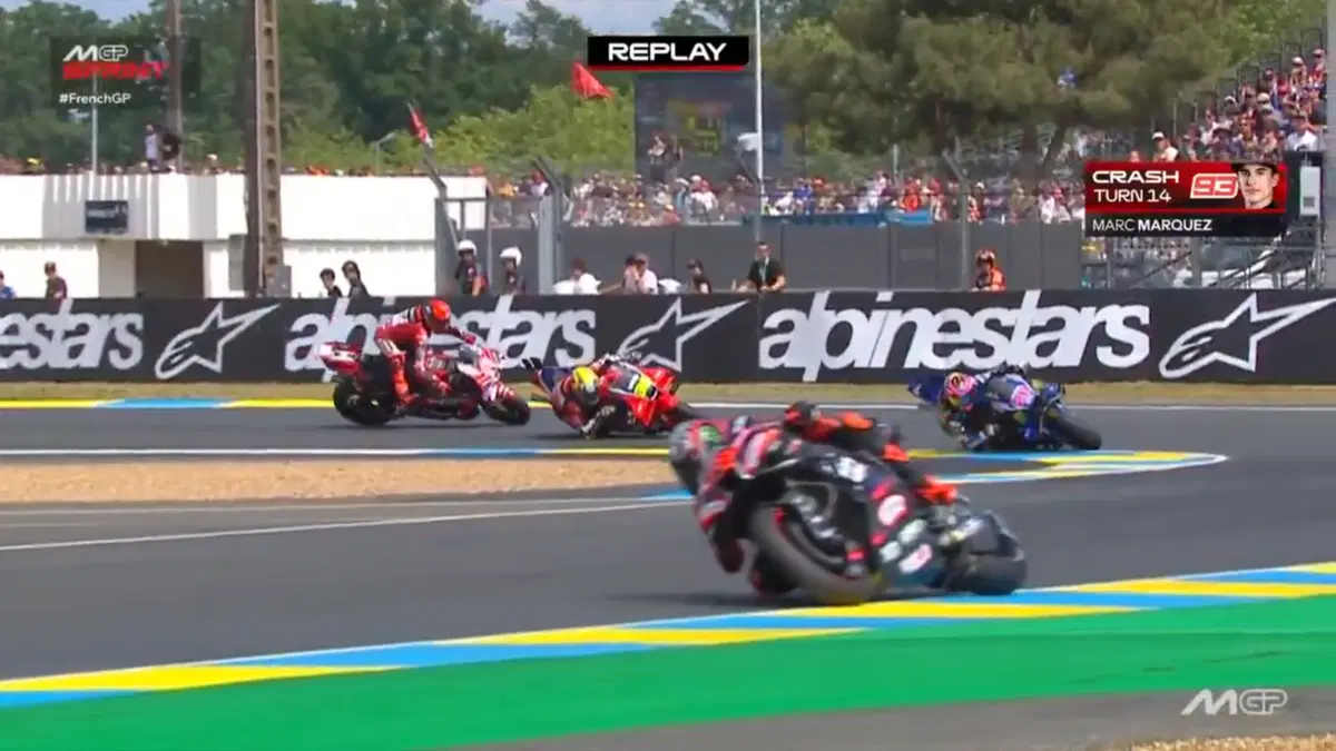 MotoGP 2026. GP di Francia. Partenza capolavoro, Jorge Martín vince la Sprint, poi Bagnaia-Bezzecchi, highside per Marc Márquez [CLASSIFICA e VIDEO] (2)