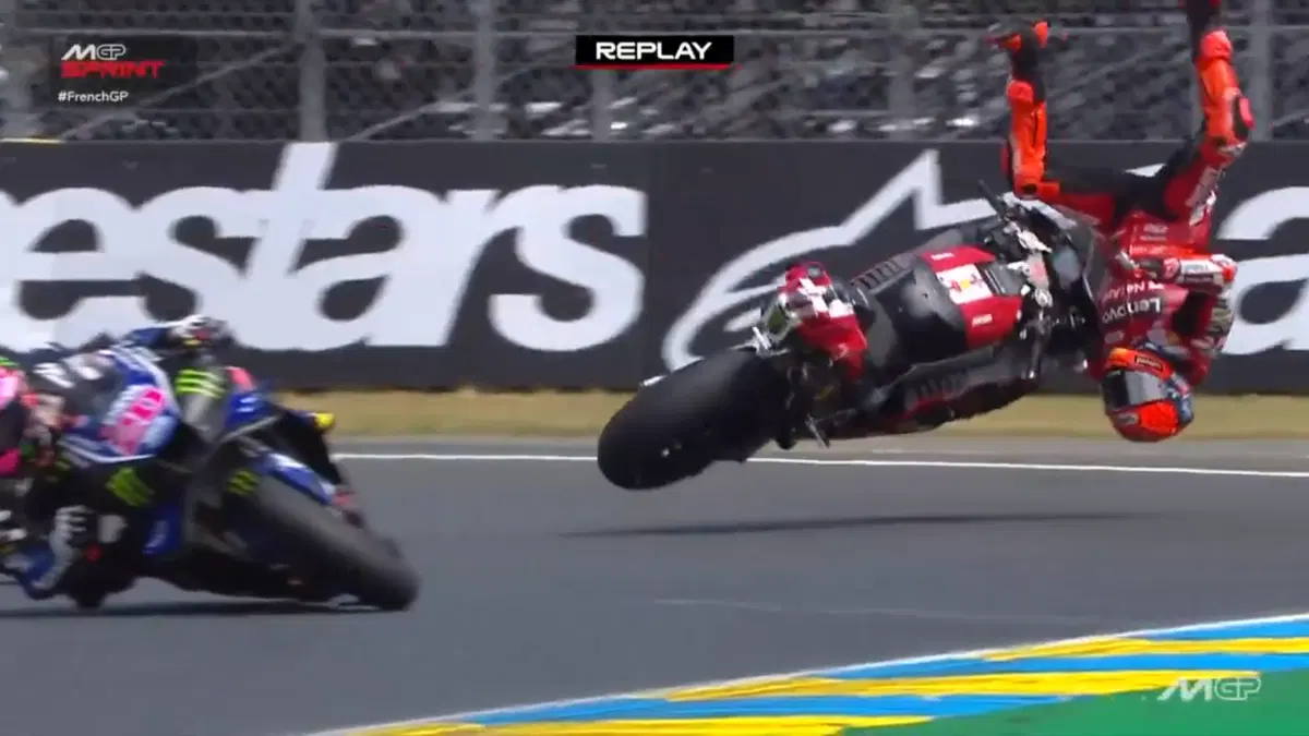 MotoGP 2026. GP di Francia. Partenza capolavoro, Jorge Martín vince la Sprint, poi Bagnaia-Bezzecchi, highside per Marc Márquez [CLASSIFICA e VIDEO] (5)