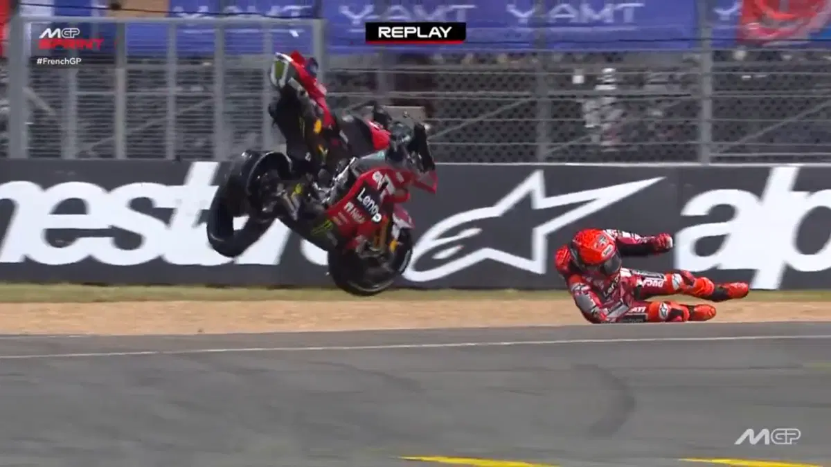 MotoGP 2026. GP di Francia. Partenza capolavoro, Jorge Martín vince la Sprint, poi Bagnaia-Bezzecchi, highside per Marc Márquez [CLASSIFICA e VIDEO] (9)