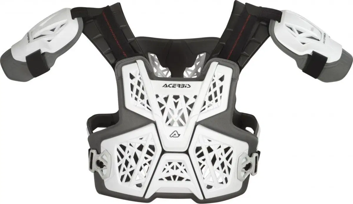 Pettorina cross Acerbis Gravity Bianco