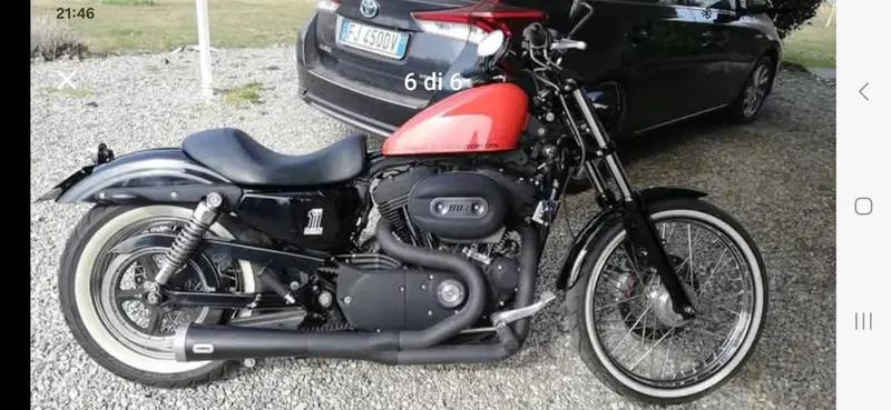 Harley-Davidson 883 Custom (2006 - 07) - XL 883C