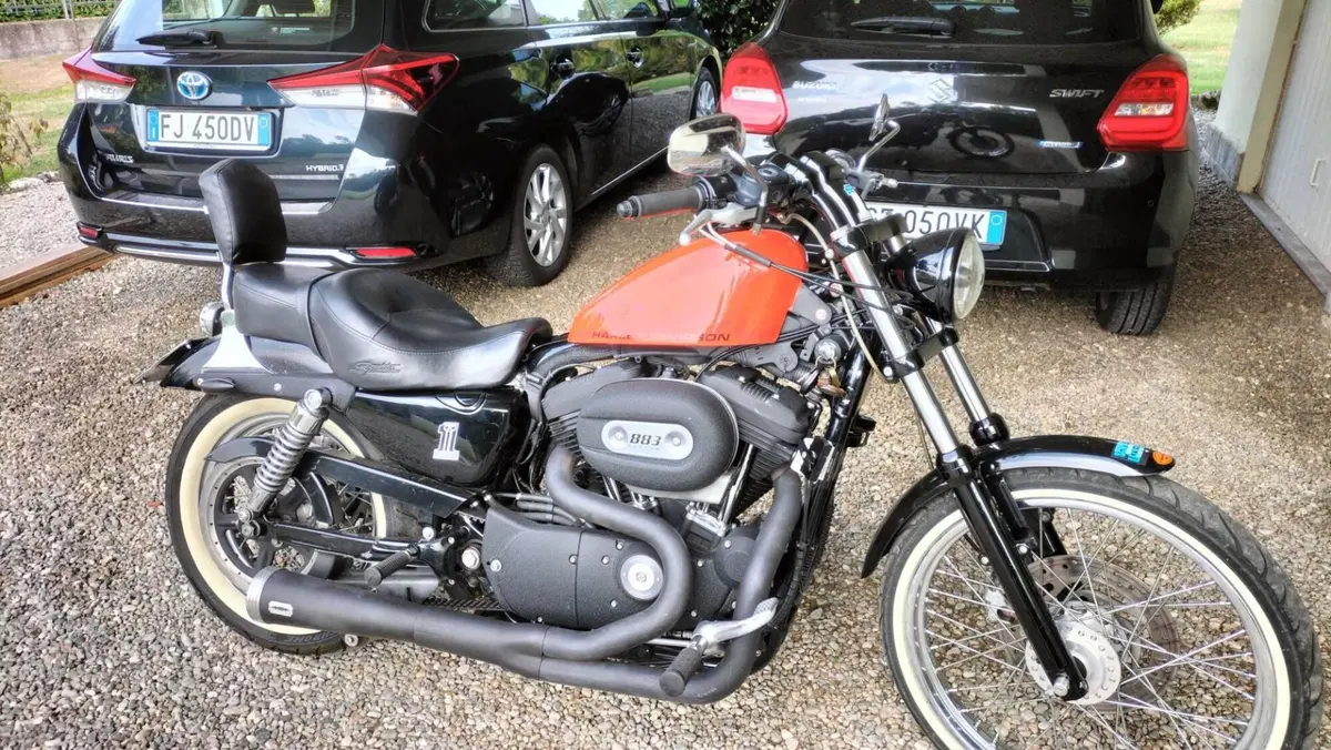 Harley-Davidson 883 Custom (2006 - 07) - XL 883C (7)