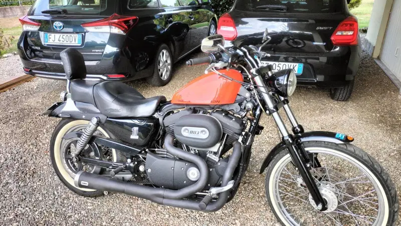 Harley-Davidson 883 Custom (2006 - 07) - XL 883C (7)