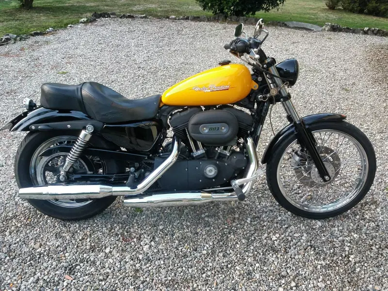 Harley-Davidson 883 Custom (2006 - 07) - XL 883C (10)