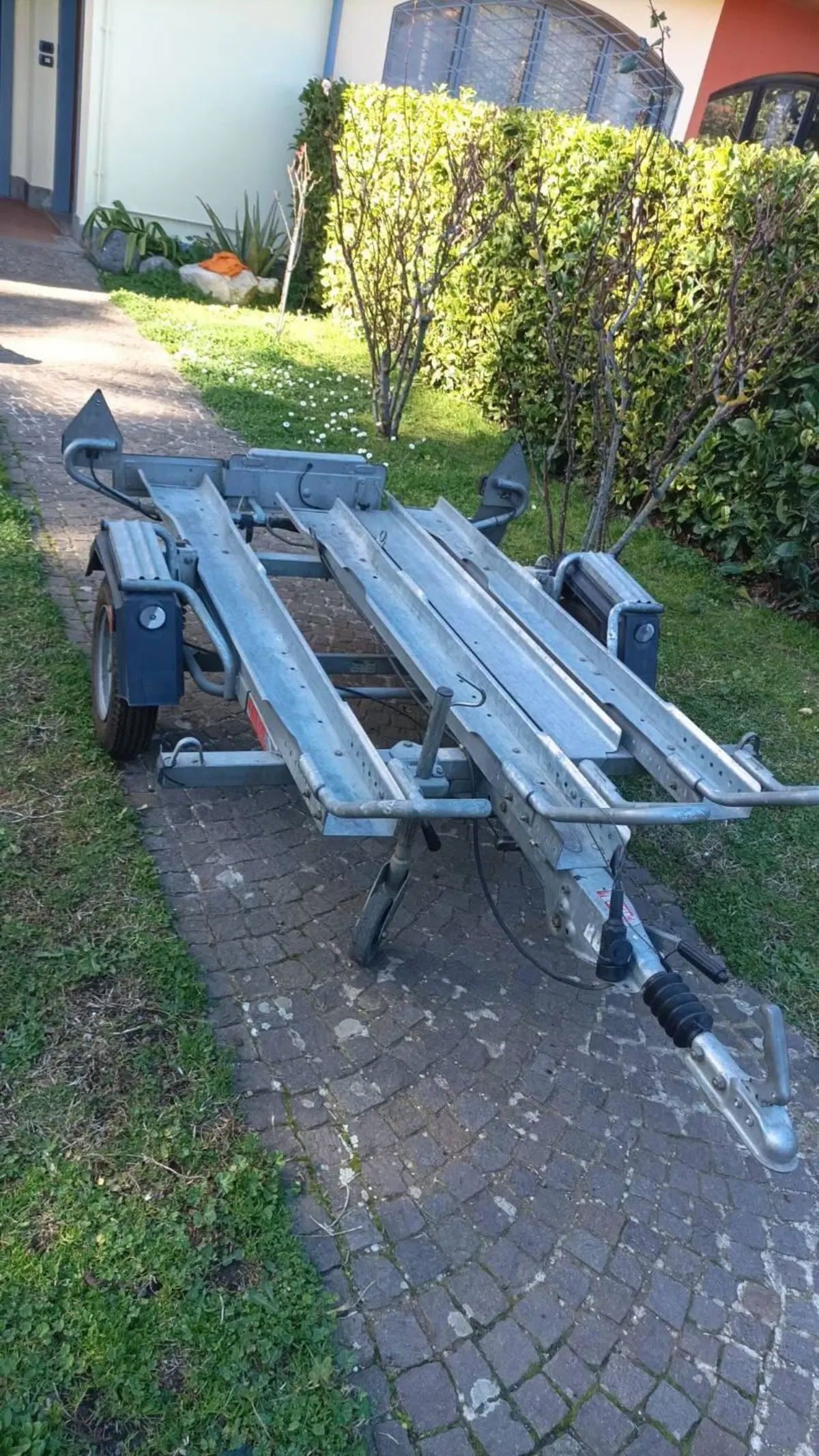 Carrello porta moto 3 /4 posti Ellebi