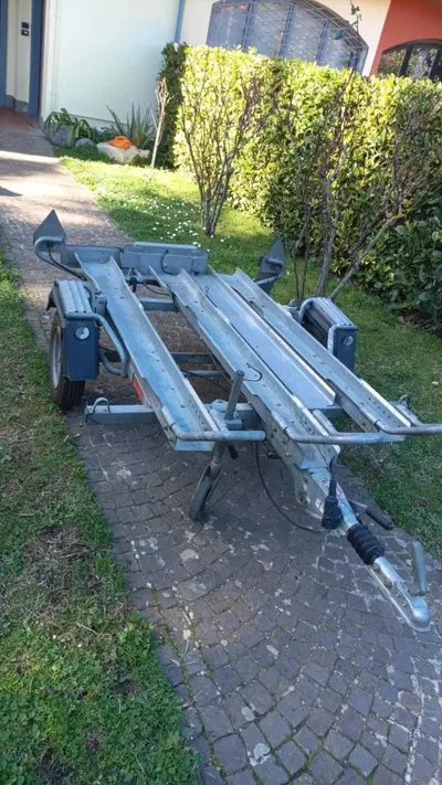 Carrello porta moto 3 /4 posti Ellebi