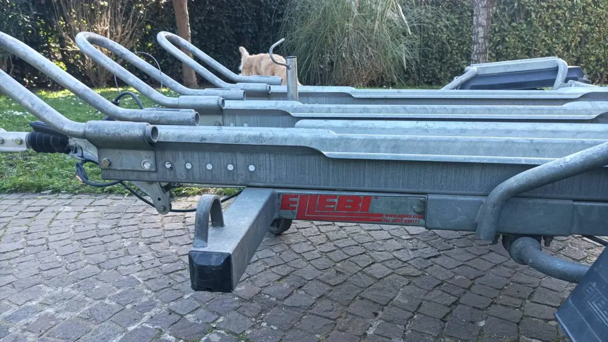 Carrello porta moto 3 /4 posti Ellebi (2)