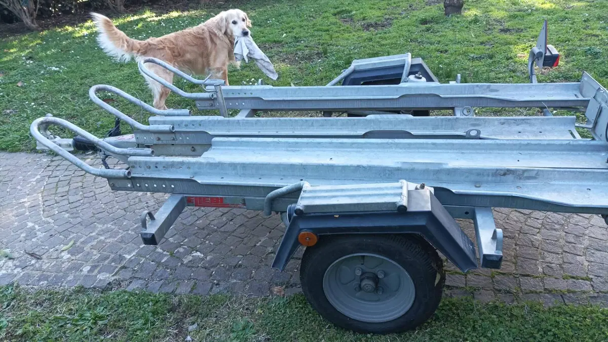 Carrello porta moto 3 /4 posti Ellebi (3)