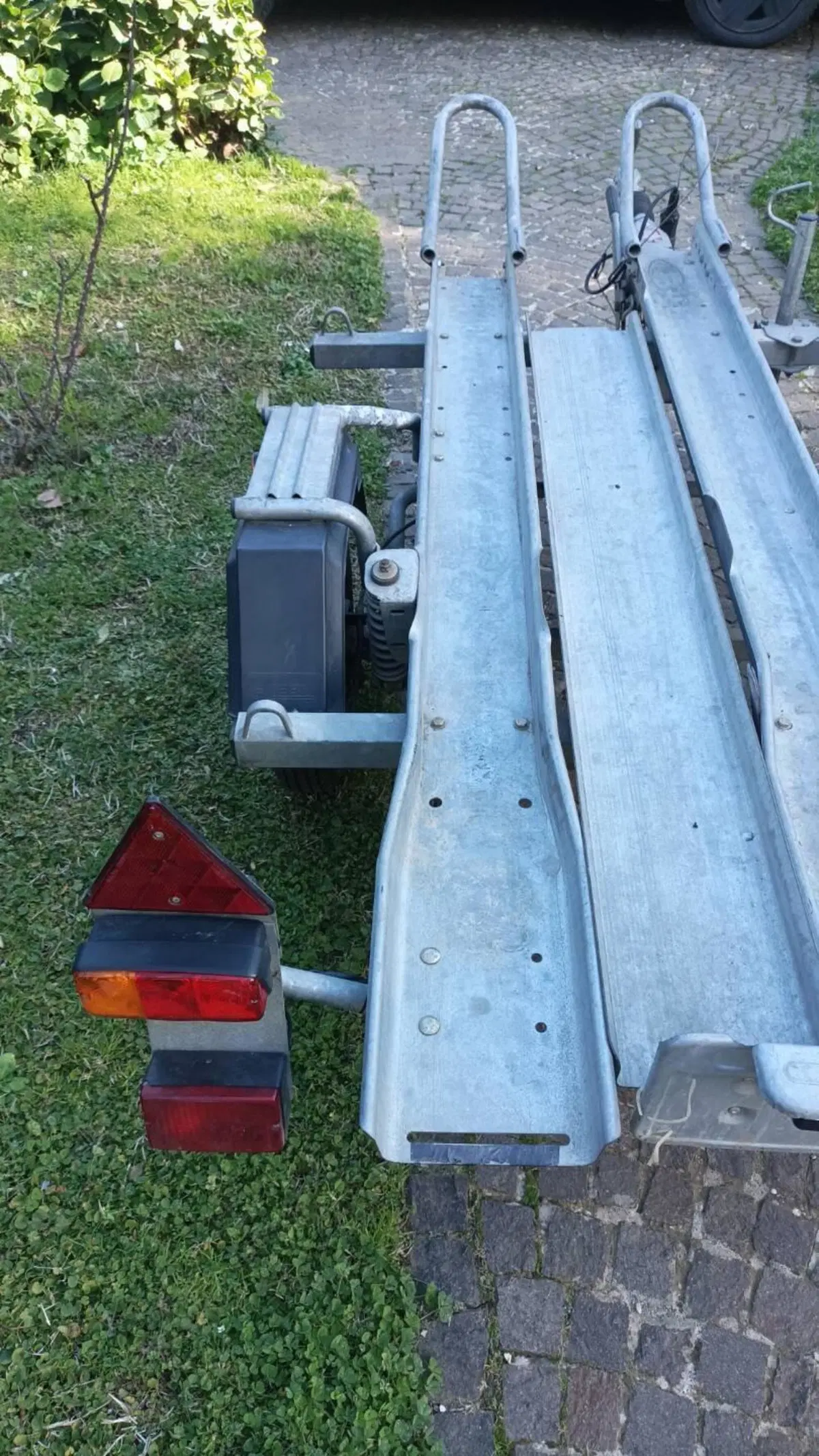Carrello porta moto 3 /4 posti Ellebi (4)