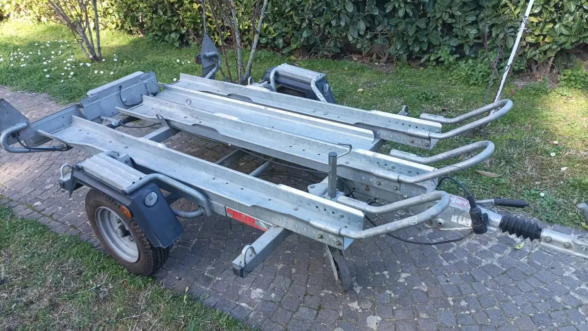 Carrello porta moto 3 /4 posti Ellebi (5)
