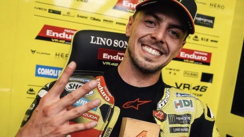 MotoGP 2026. GP di Francia. Fabio Di Giannantonio, quarto: "Non sono minimamente il leader della Ducati, quelli sono i rossi. Cercare di rompere le scatole ad Aprilia mi motiva"