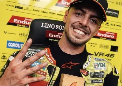 MotoGP 2026. GP di Francia. Fabio Di Giannantonio, quarto: Non sono minimamente il leader della Ducati, quelli sono i rossi. Cercare di rompere le scatole ad Aprilia mi motiva