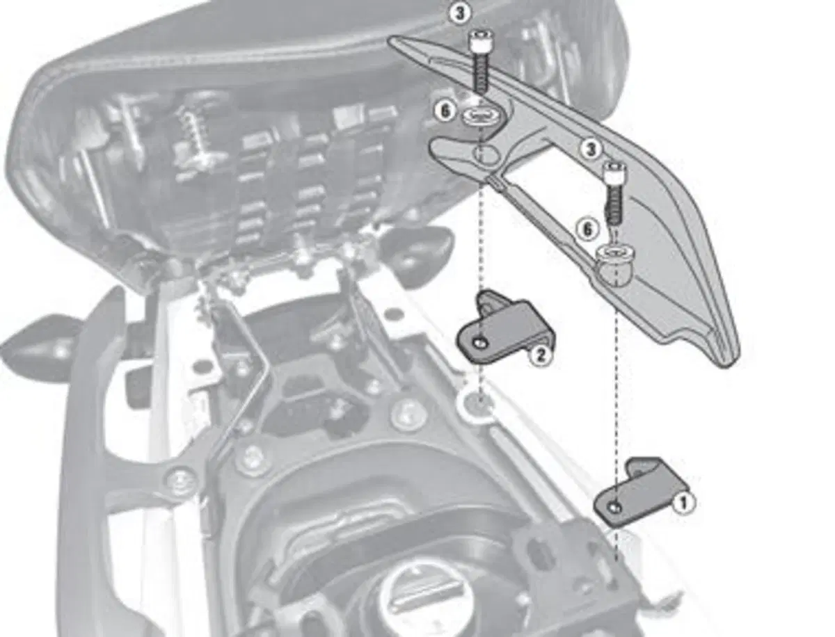 Kit specifico Givi 1111kit per PLX1111/PL1111/PL11