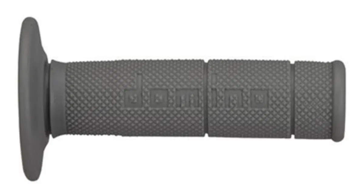 Coppia manopole cross-enduro Domino Grigio Domino 