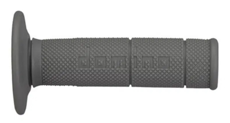 Coppia manopole cross-enduro Domino Grigio Domino 