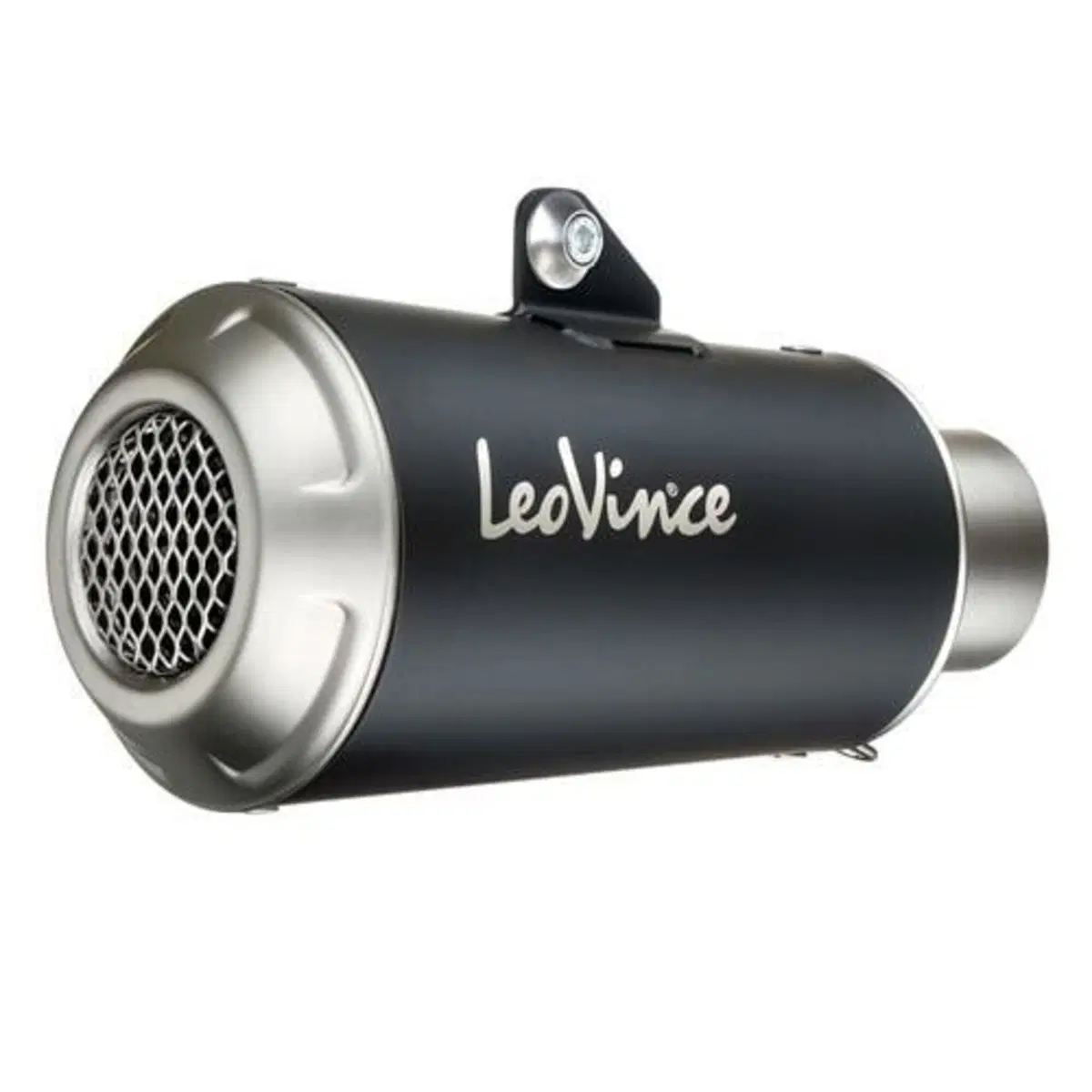 Terminale di scarico LeoVince LV-10 nero omologato