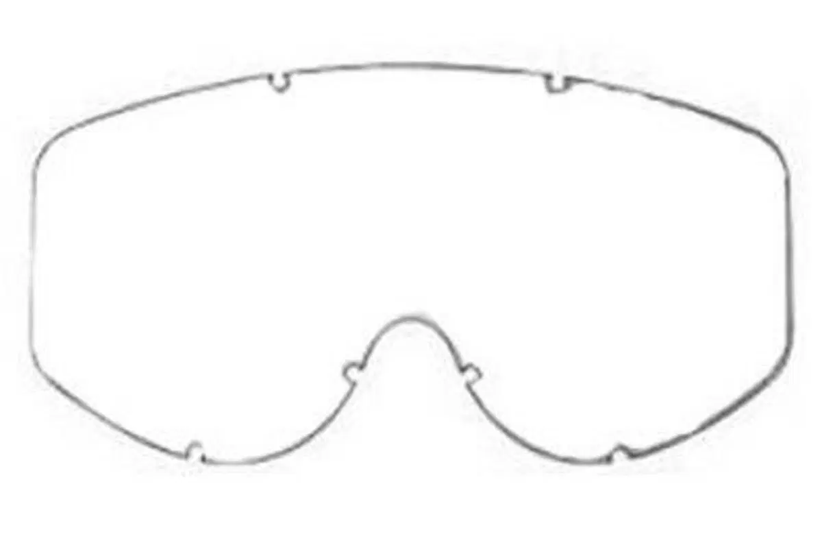 Lente Scott 80s Standard Argento Cromo AFC