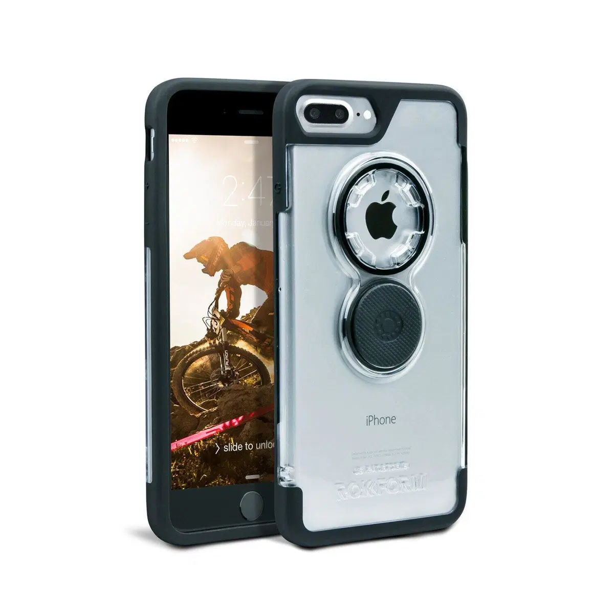 Cover Rokform Case Cristal per I Phone 7-8 chiara 