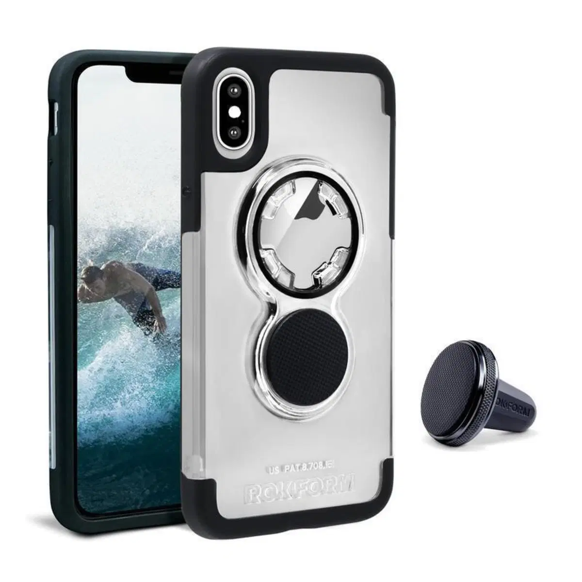 Cover Rokform Case Cristal per I Phone X Chiara Ro 