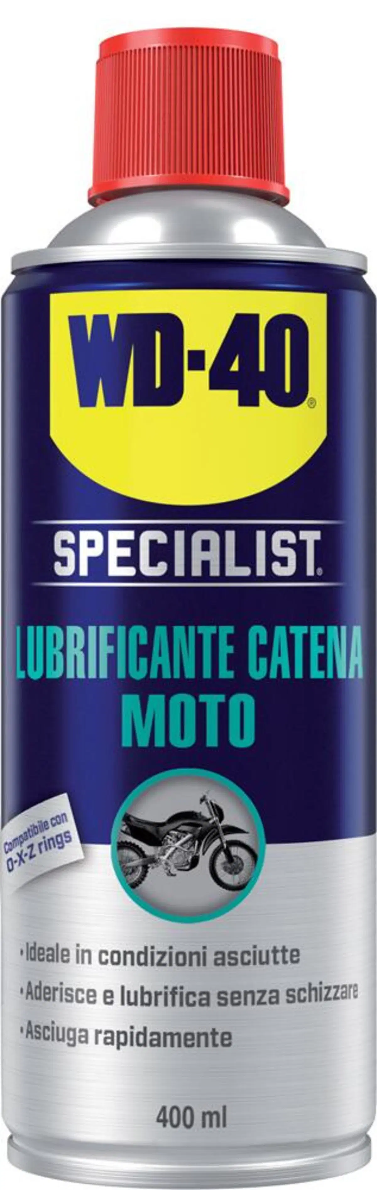 Lubrificante catena WD-40 per condizioni asciutte