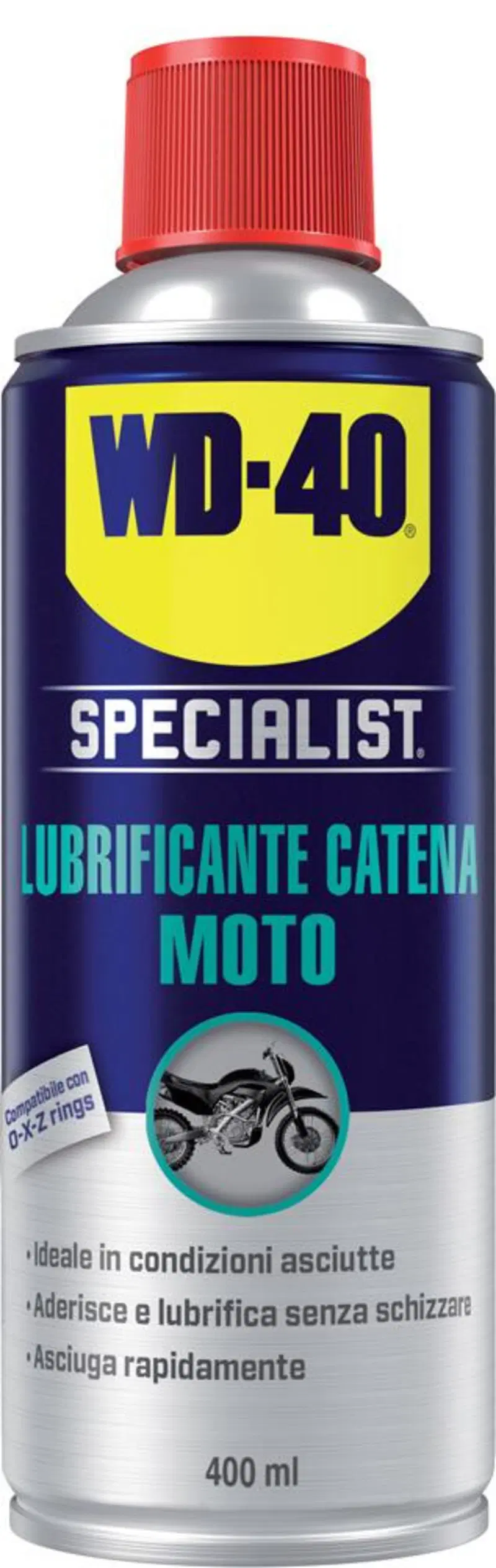 Lubrificante catena WD-40 per condizioni asciutte