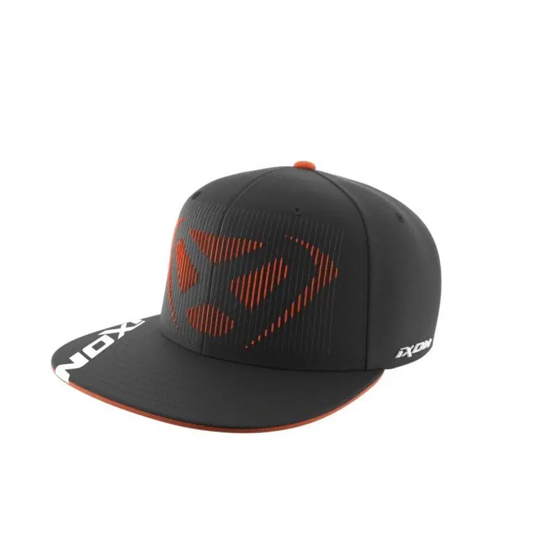 Cappellino Ixon Sunny Nero Bianco Arancione