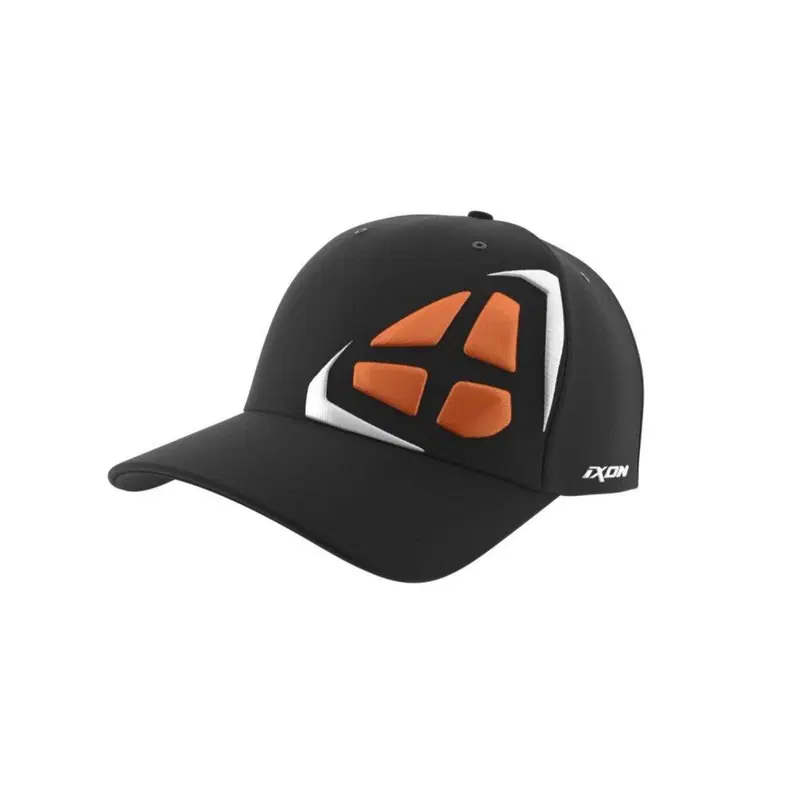 Cappellino Ixon Mate Nero Bianco Arancione