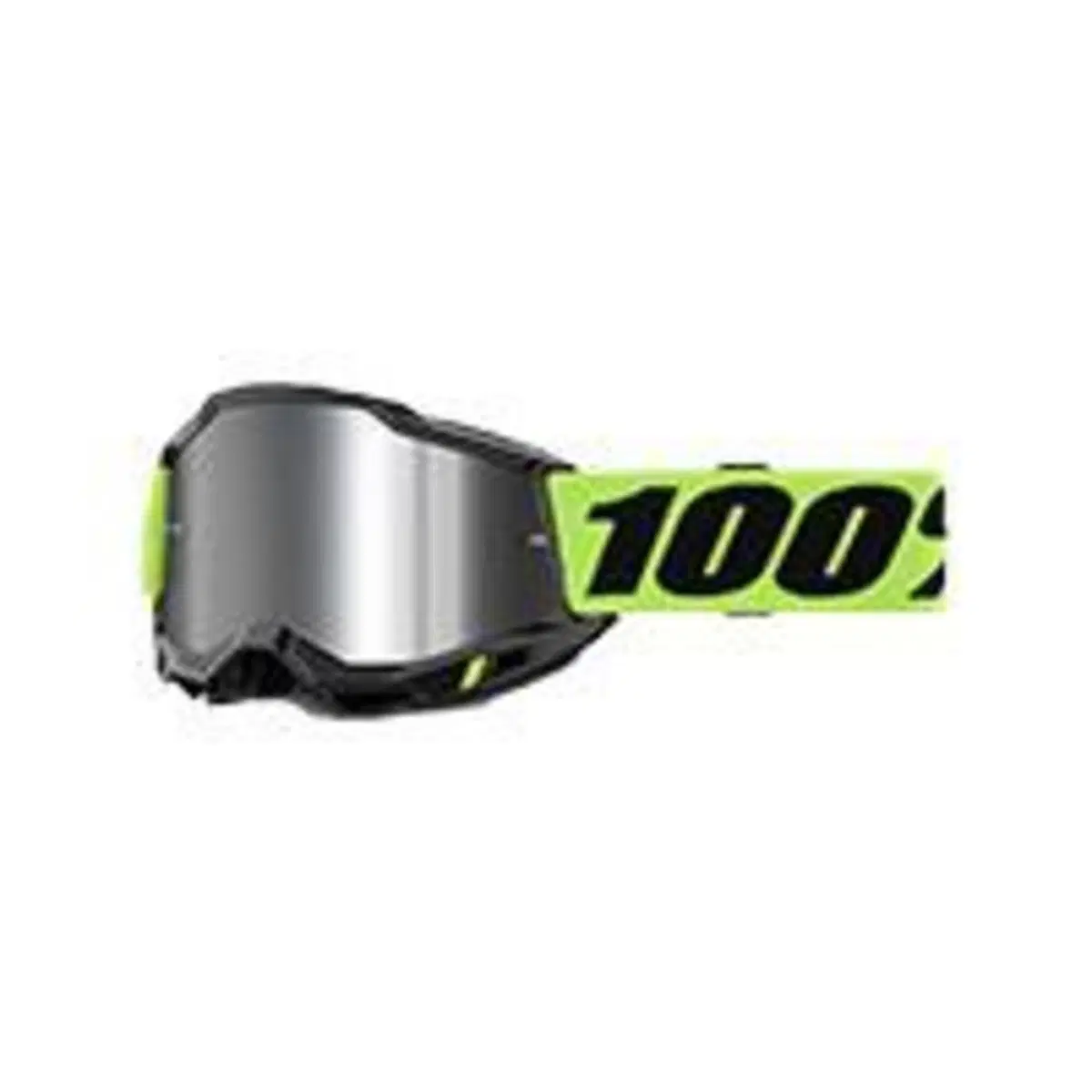 Occhiali Cross 100% Accuri 2 Neon Giallo Lente Spe 