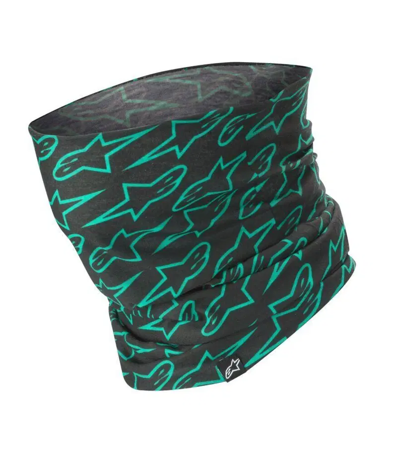 Scaldacollo Alpinestars ASTARS Nero Verde Acqua