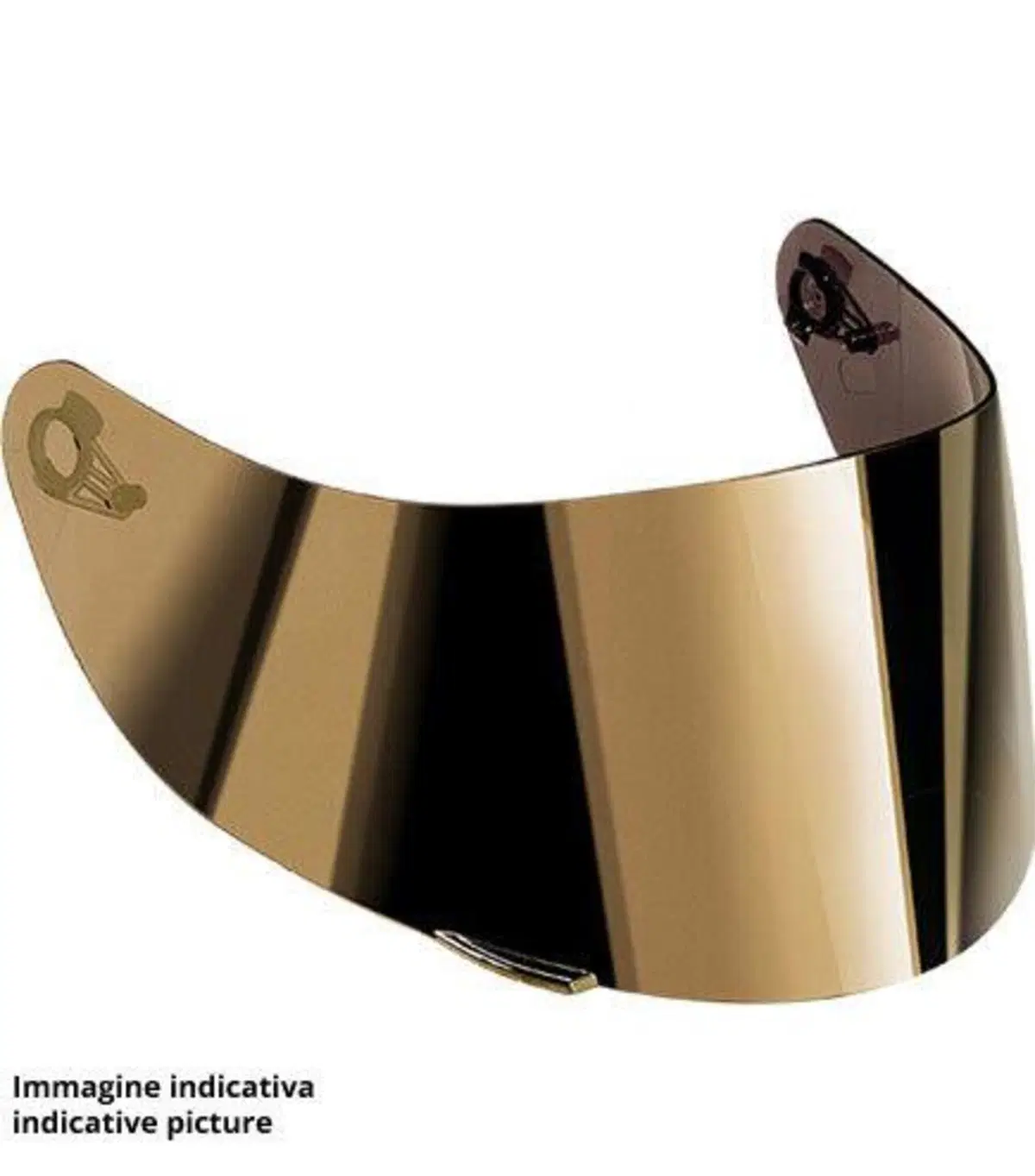 Visiera iridium oro LS2 OF569 Track