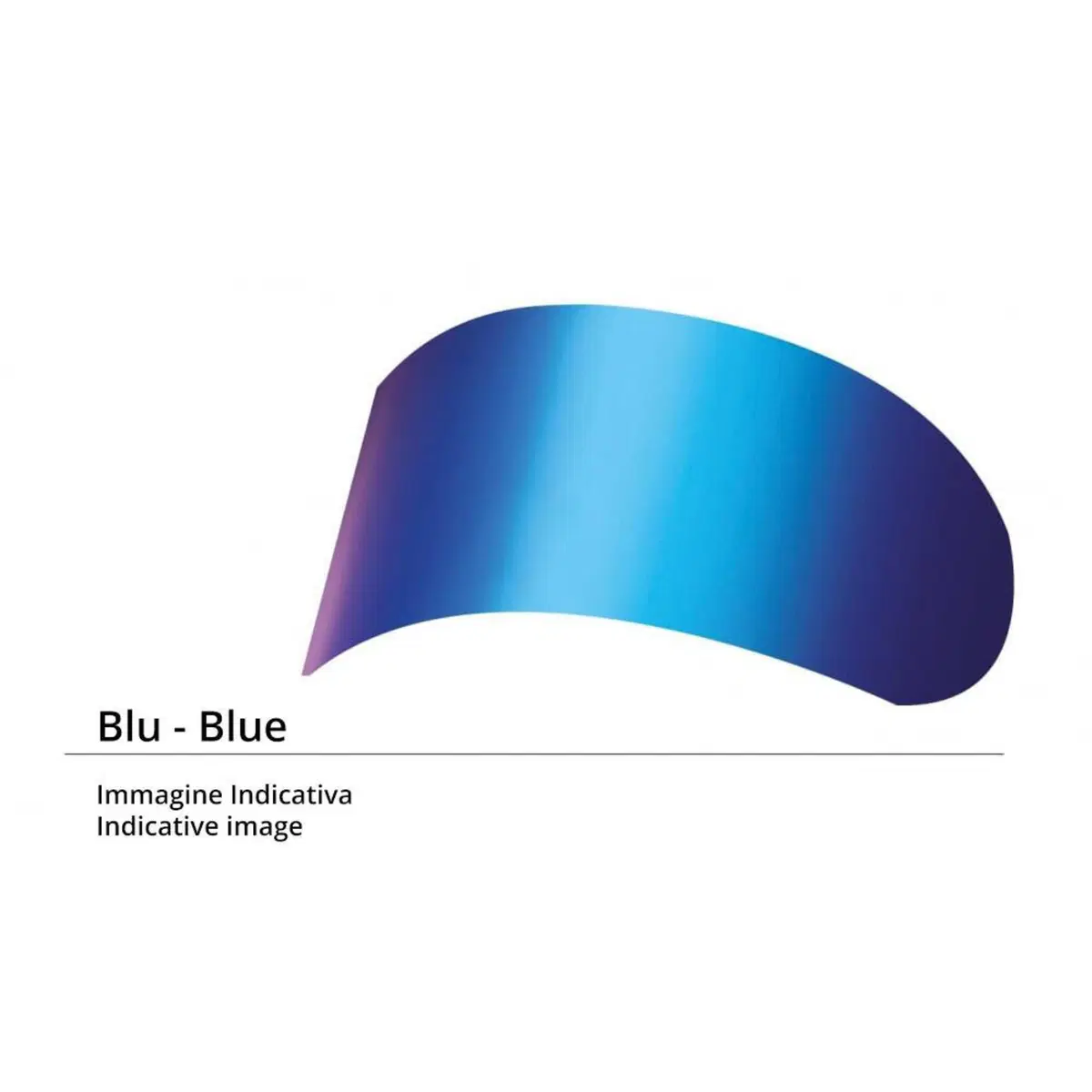 Visiera iridium Blu Ls2 per FF320 - FF350 - FF353J