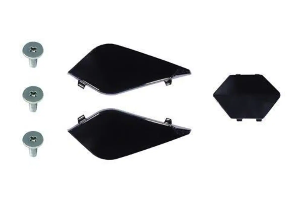 Viti+Coperchi frontino Ls2 Mx701 Nero Lucido
