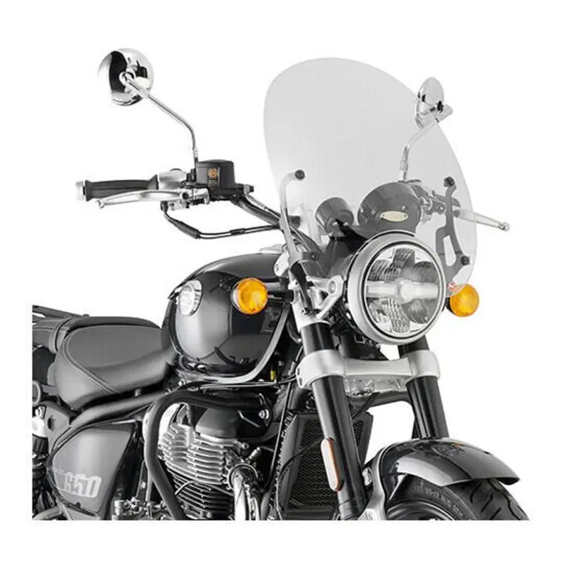 Parabrezza Givi 9058A trasparente per Royal Enfiel
