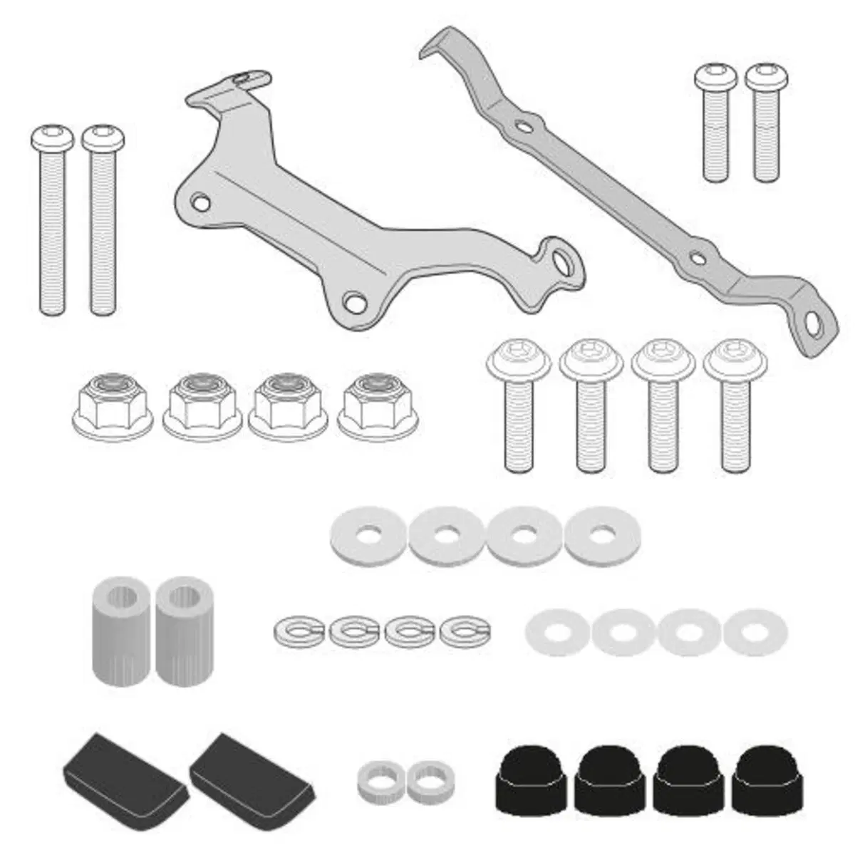 Kit attacchi specifico A5139A Givi per 5139S