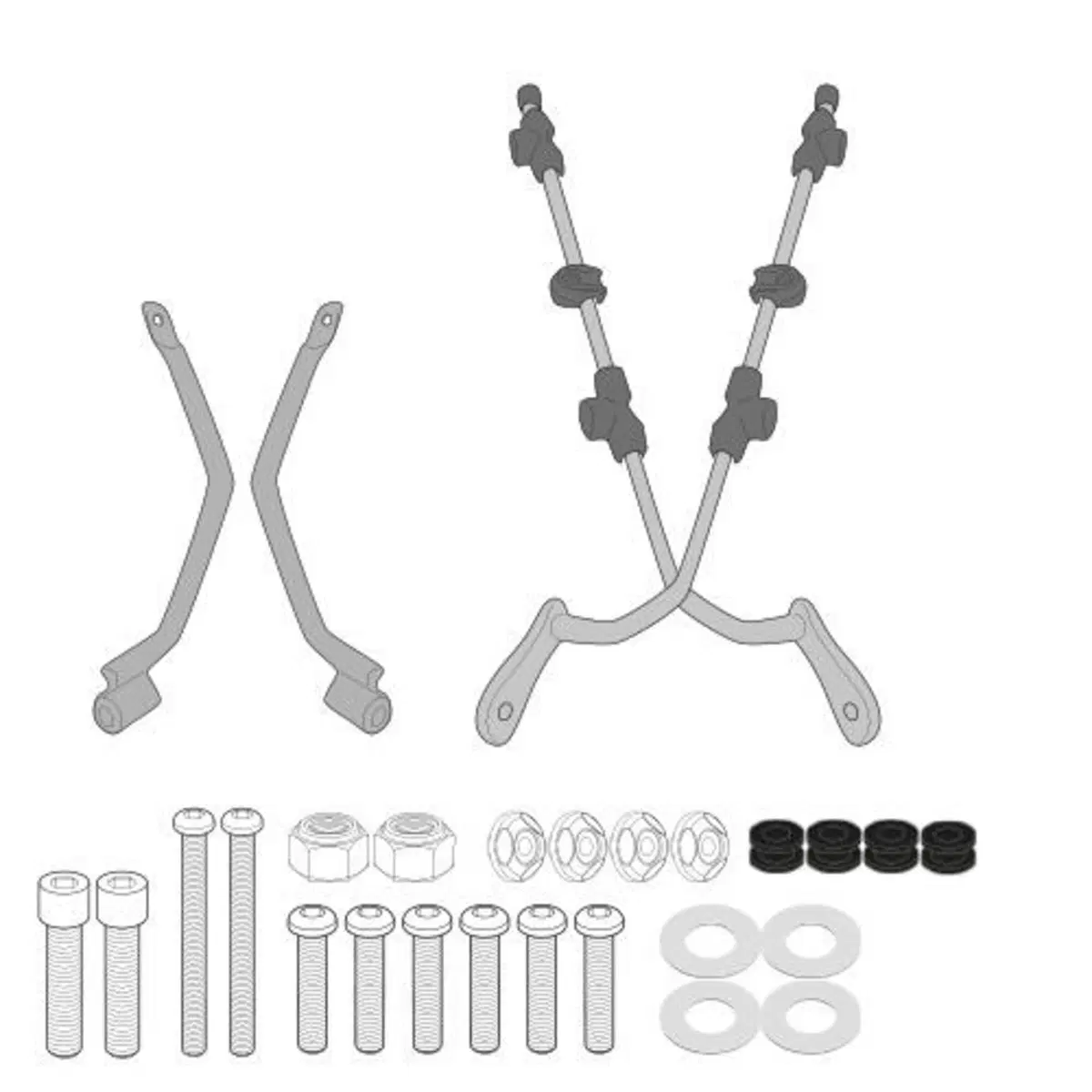 Kit Attacchi Givi A8206A Per Parabrezza 8206A