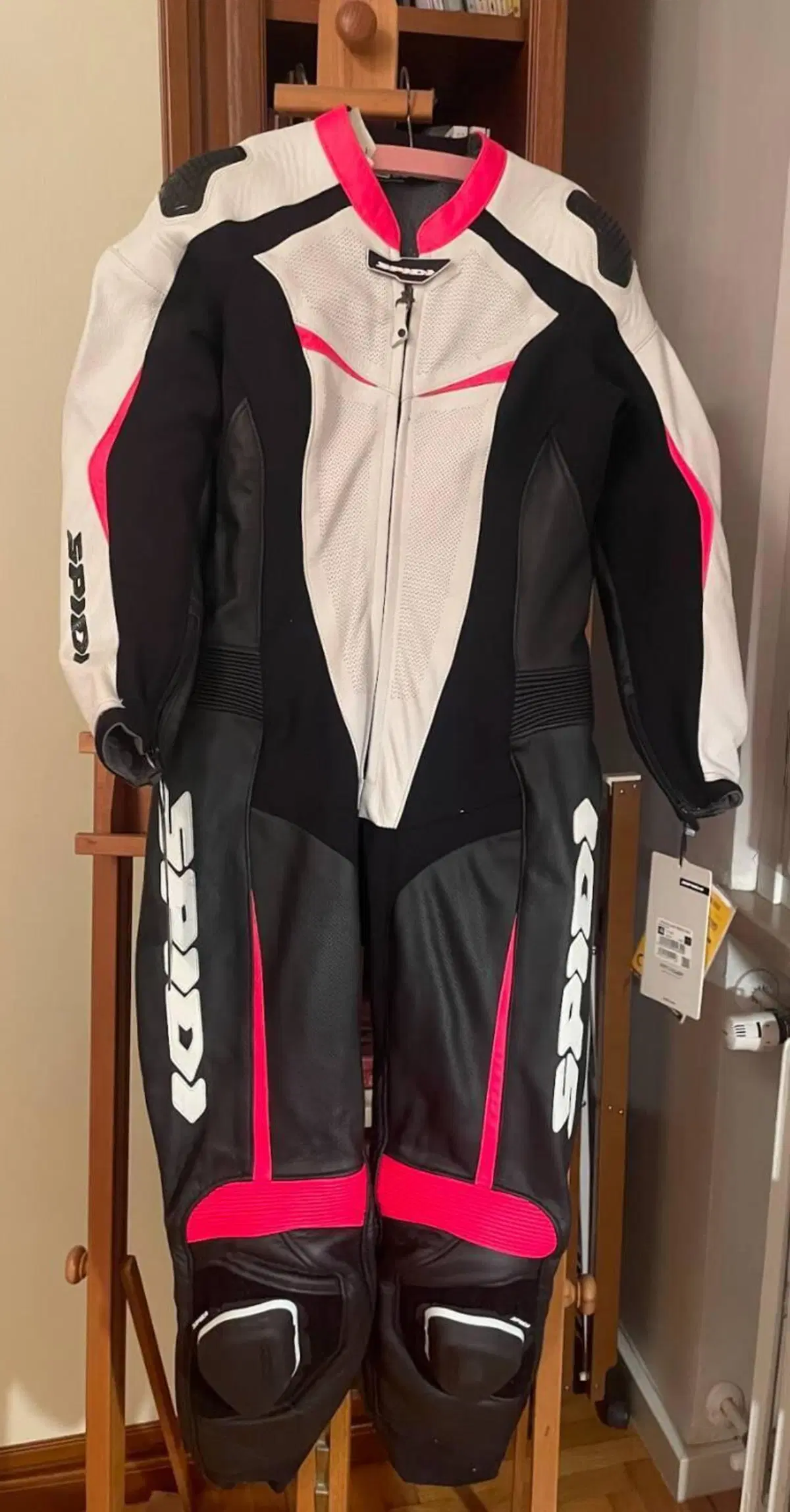 Spidi Track Perforated Pro Tuta in pelle da moto d