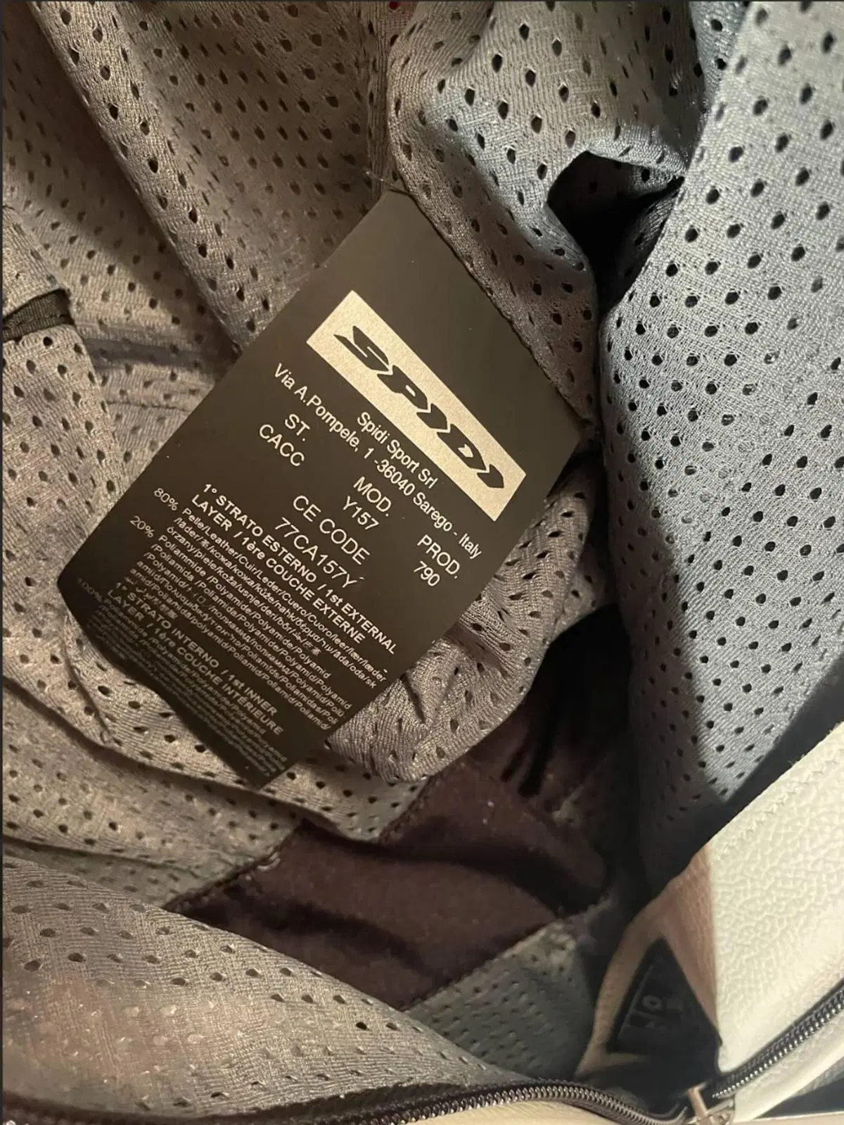 Spidi Track Perforated Pro Tuta in pelle da moto d (8)