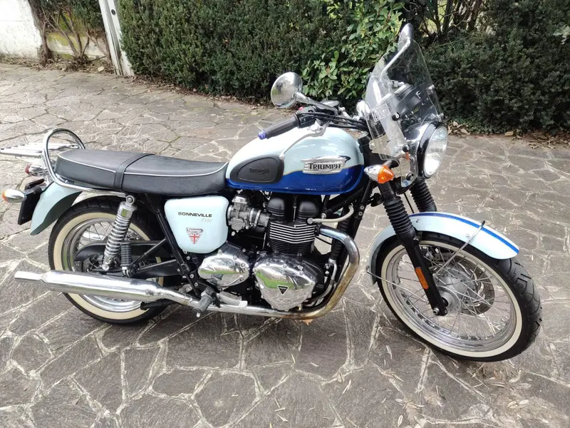 Triumph Bonneville T100 50th Anniversary (2009) (2)