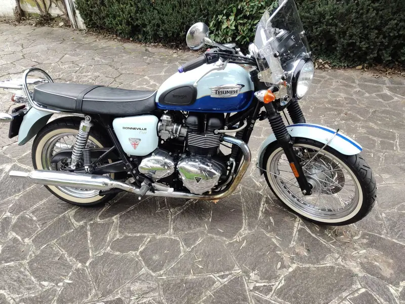 Triumph Bonneville T100 50th Anniversary (2009) (4)